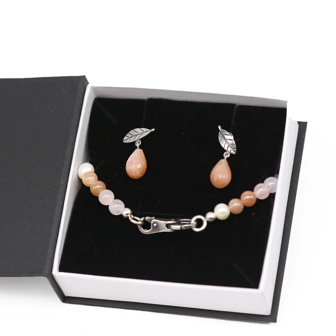 Dreams of Feldspar Moonstone Gift Set - 16.5