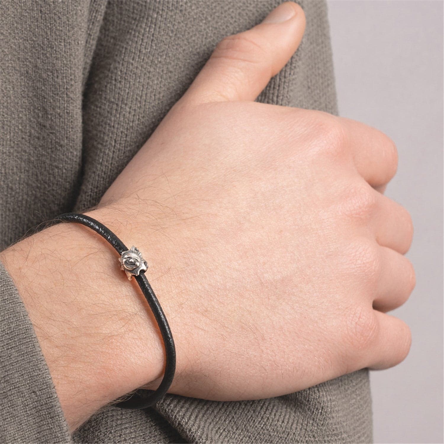 Sunshine Leather Cord Bracelet - 8.3 2