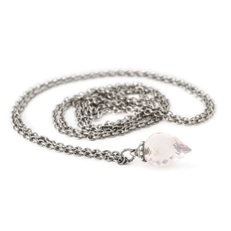 Fantasy Necklace with Rose Quartz 60 cm