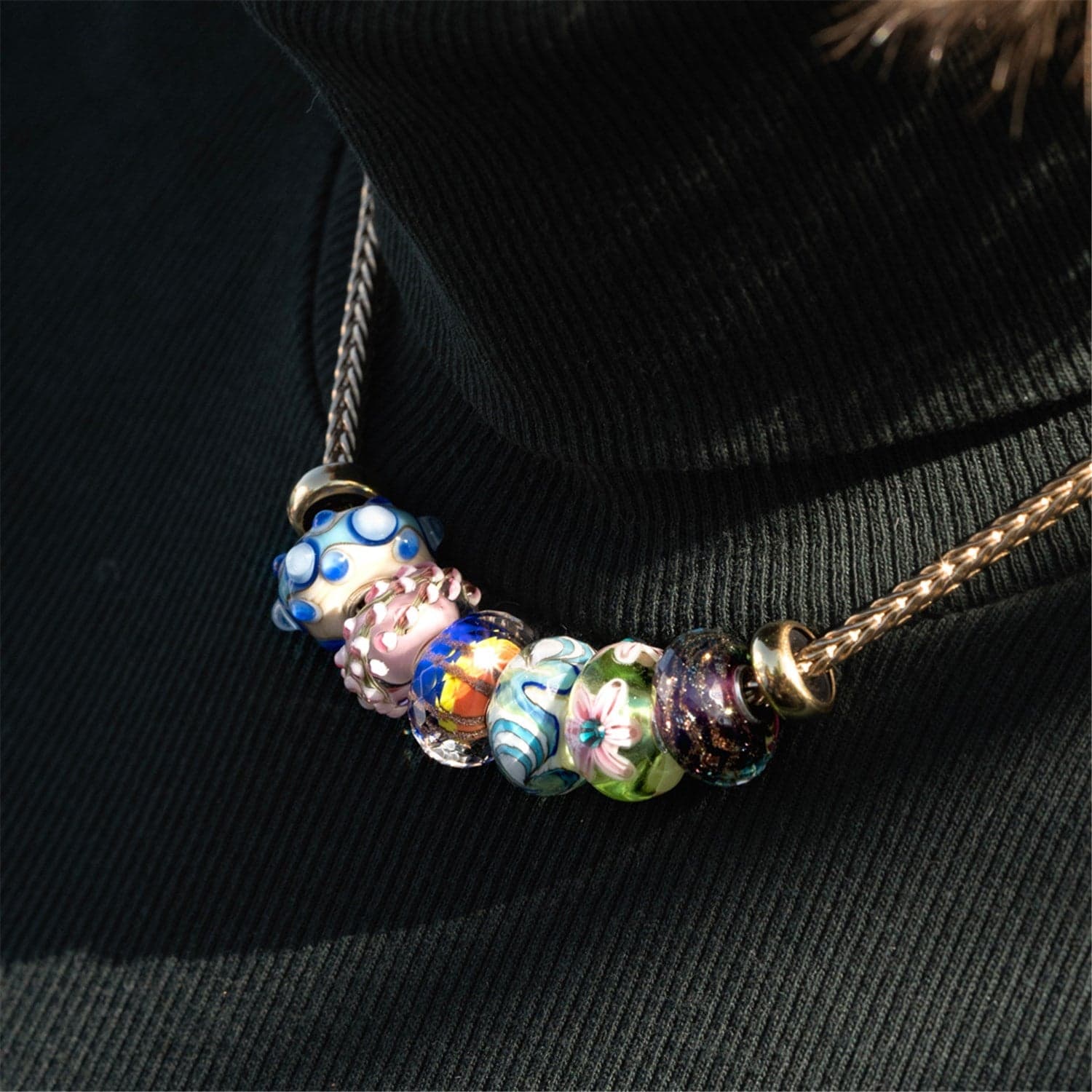 Rainbow Facet Bead 4