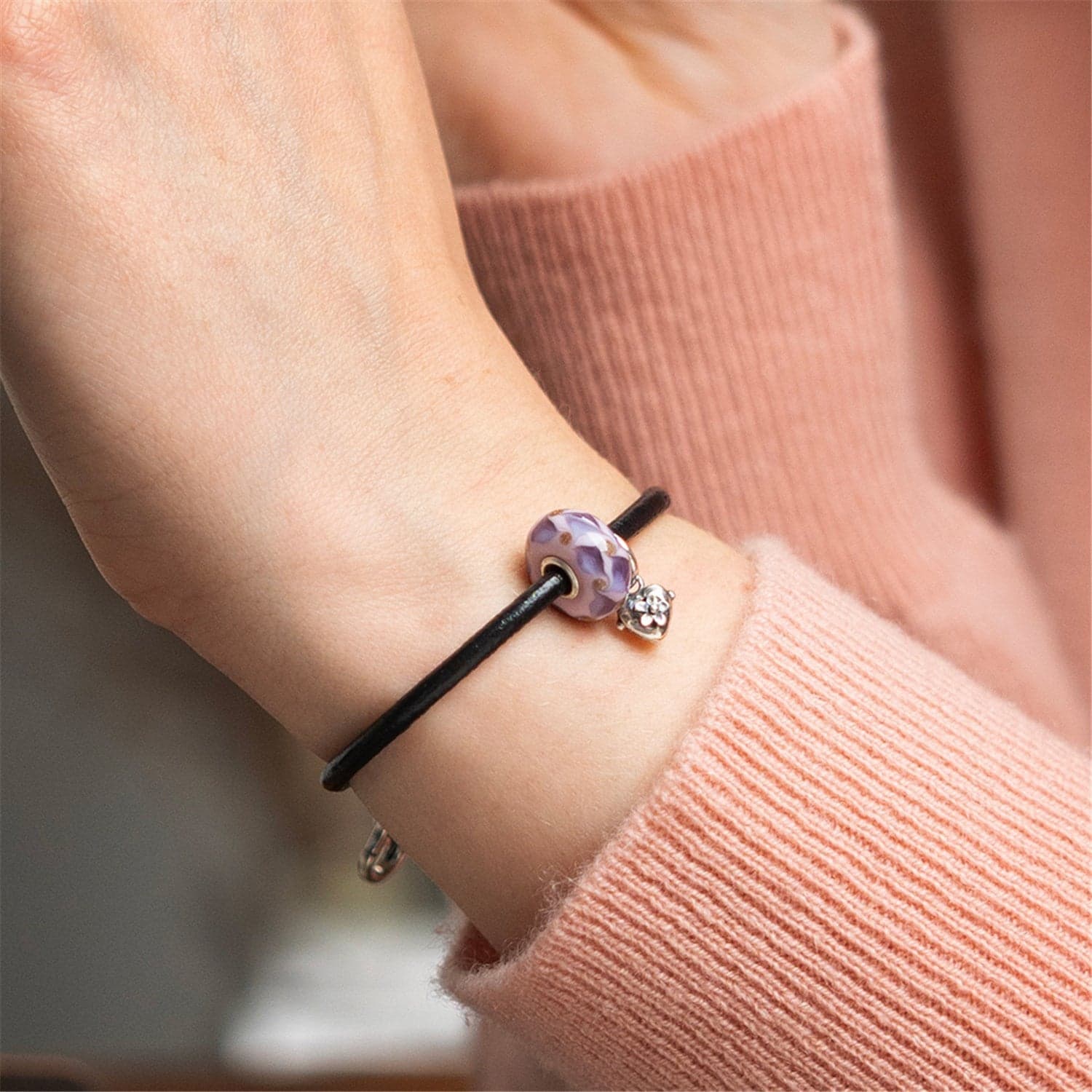 Bound by Love Leather Bracelet - 8.3 4