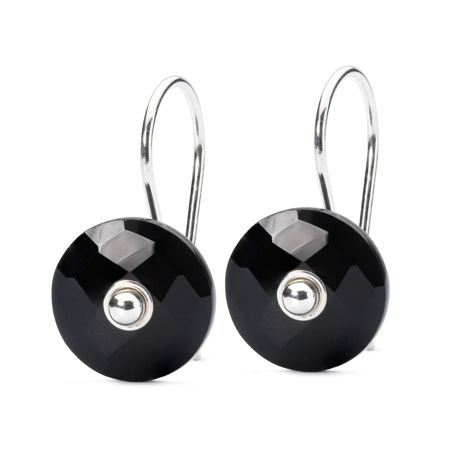 Black Onyx Pendants with Earring Hooks