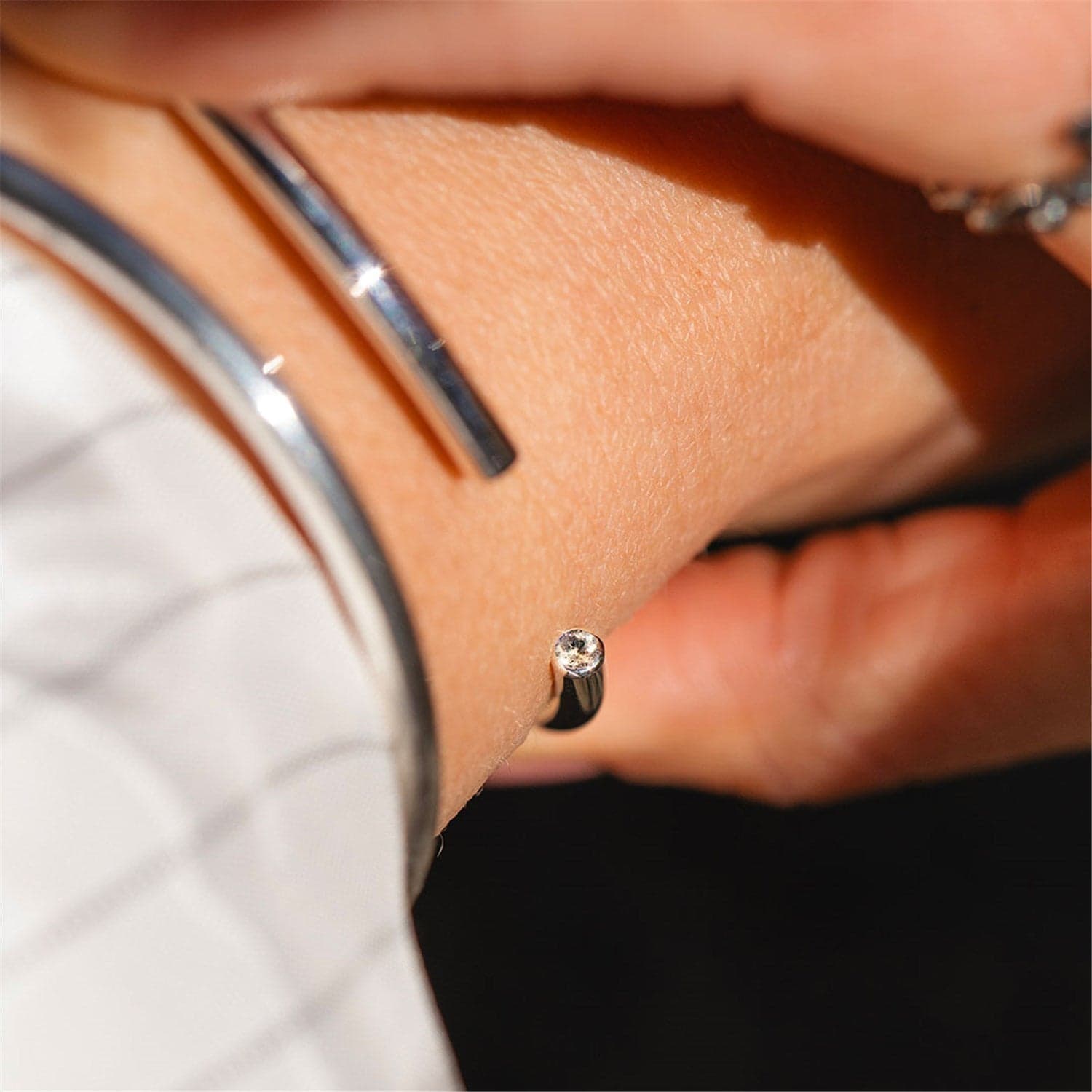 Labradorite Power Bangle - XS 4