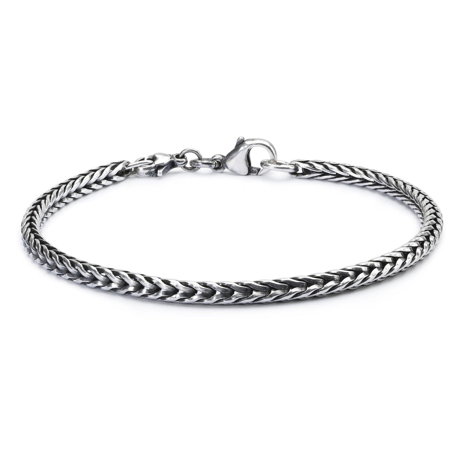 Sterling Silver Bracelet with Basic Clasp - 5.5