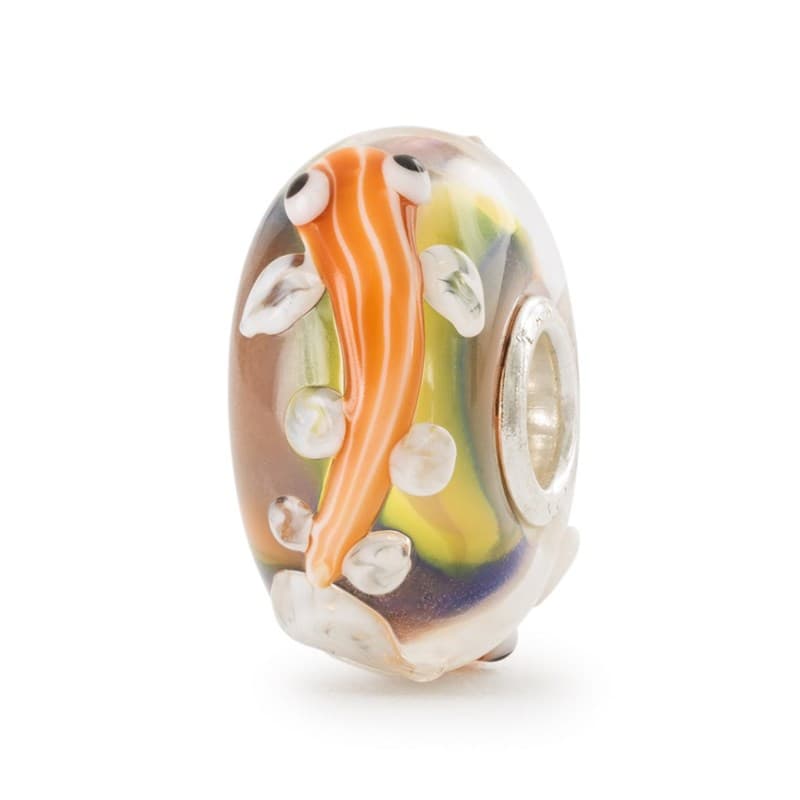 Orange Energy Fish Bead