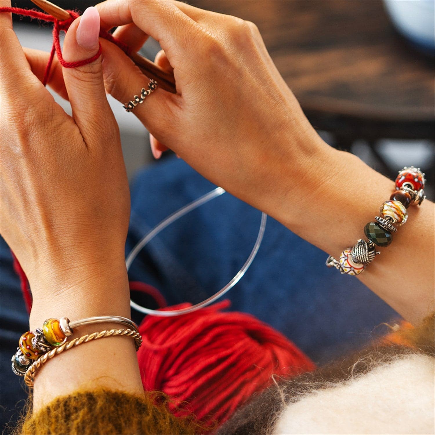 Round Red Tiger Eye 5