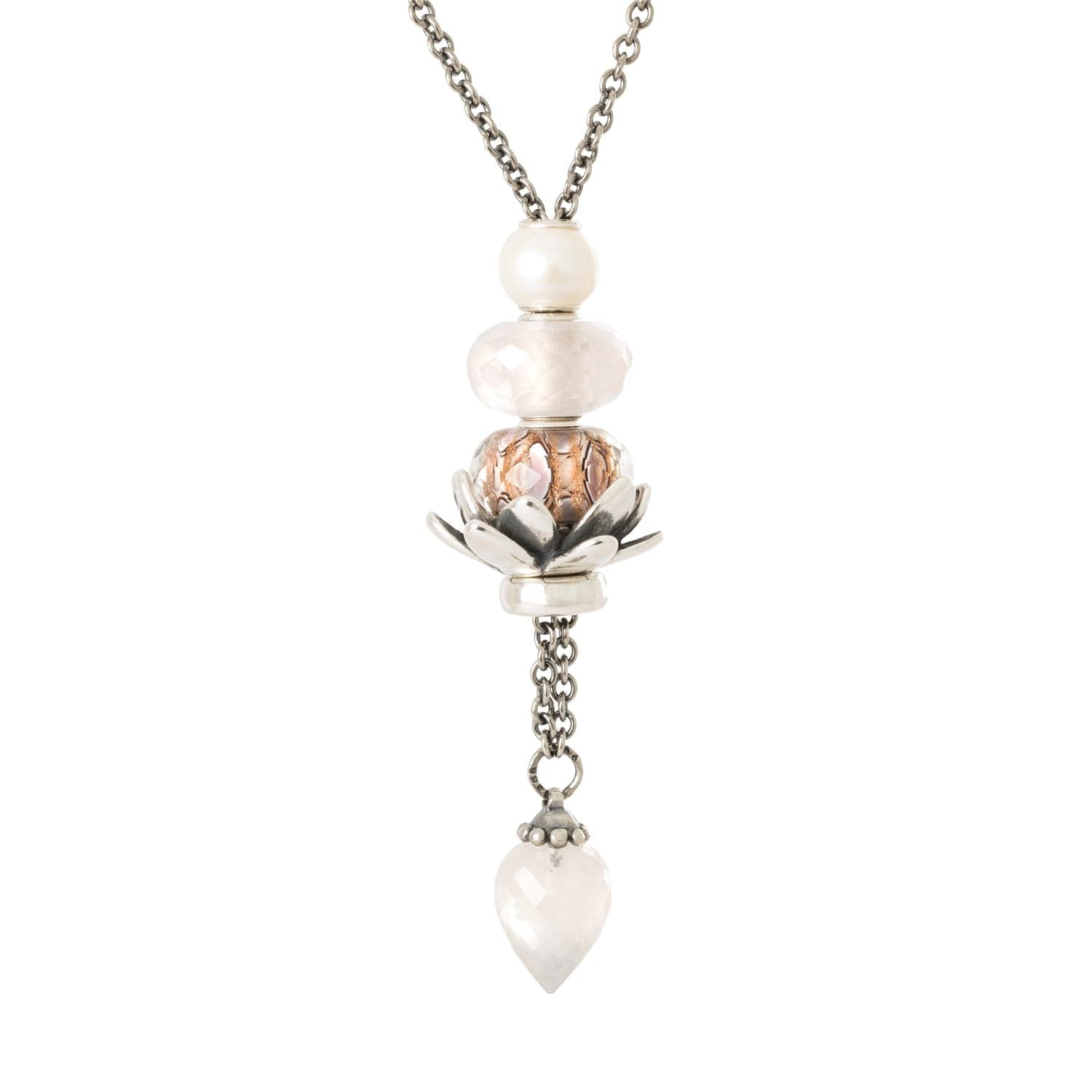 Fantasy Necklace with Rose Quartz 60 cm 3