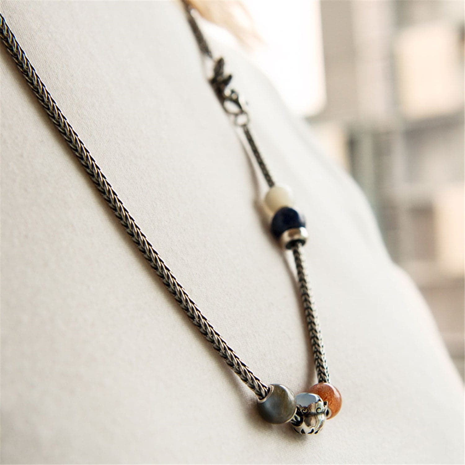 Round Labradorite Bead 9