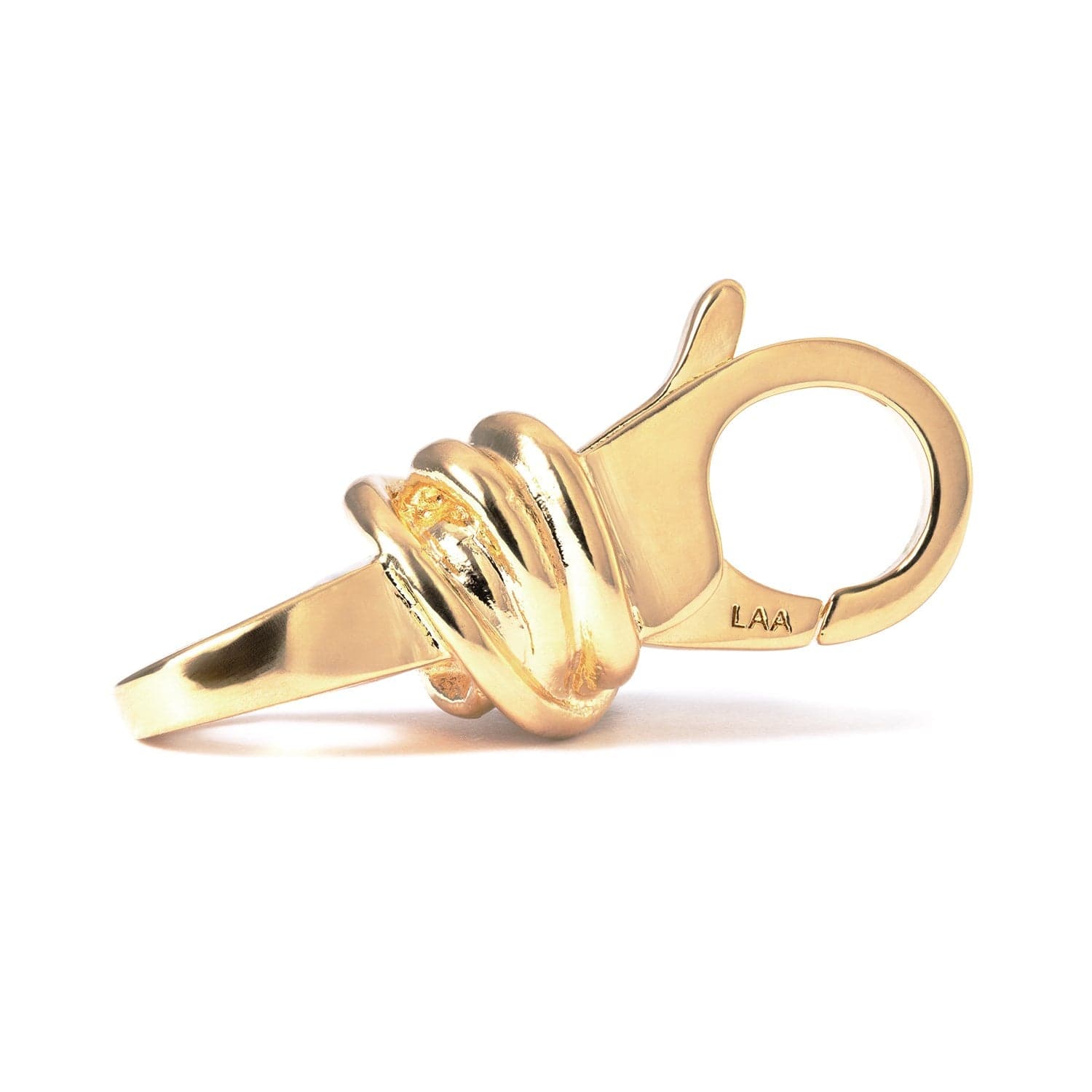 Lucky Knot Clasp, Gold Plated