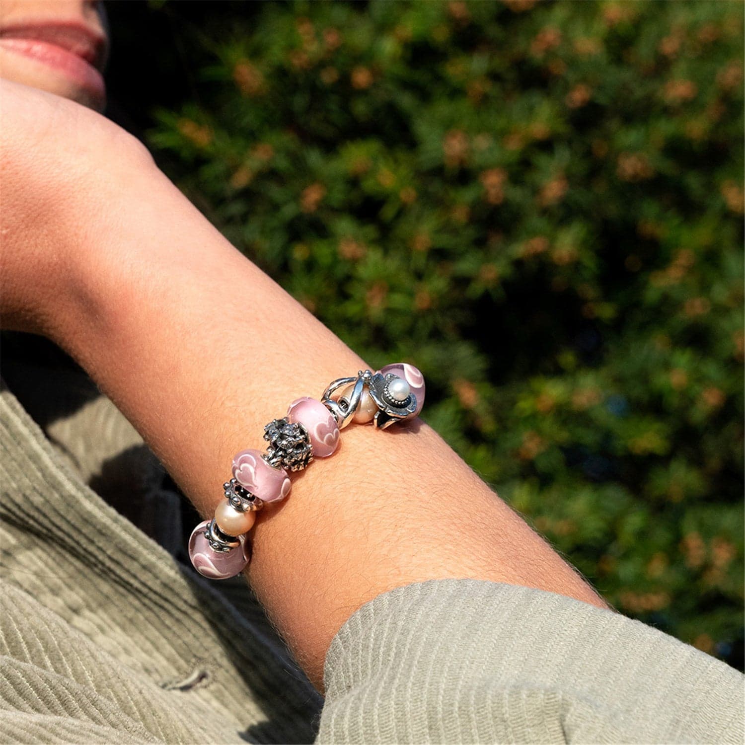 Framed by Flower Bead 6