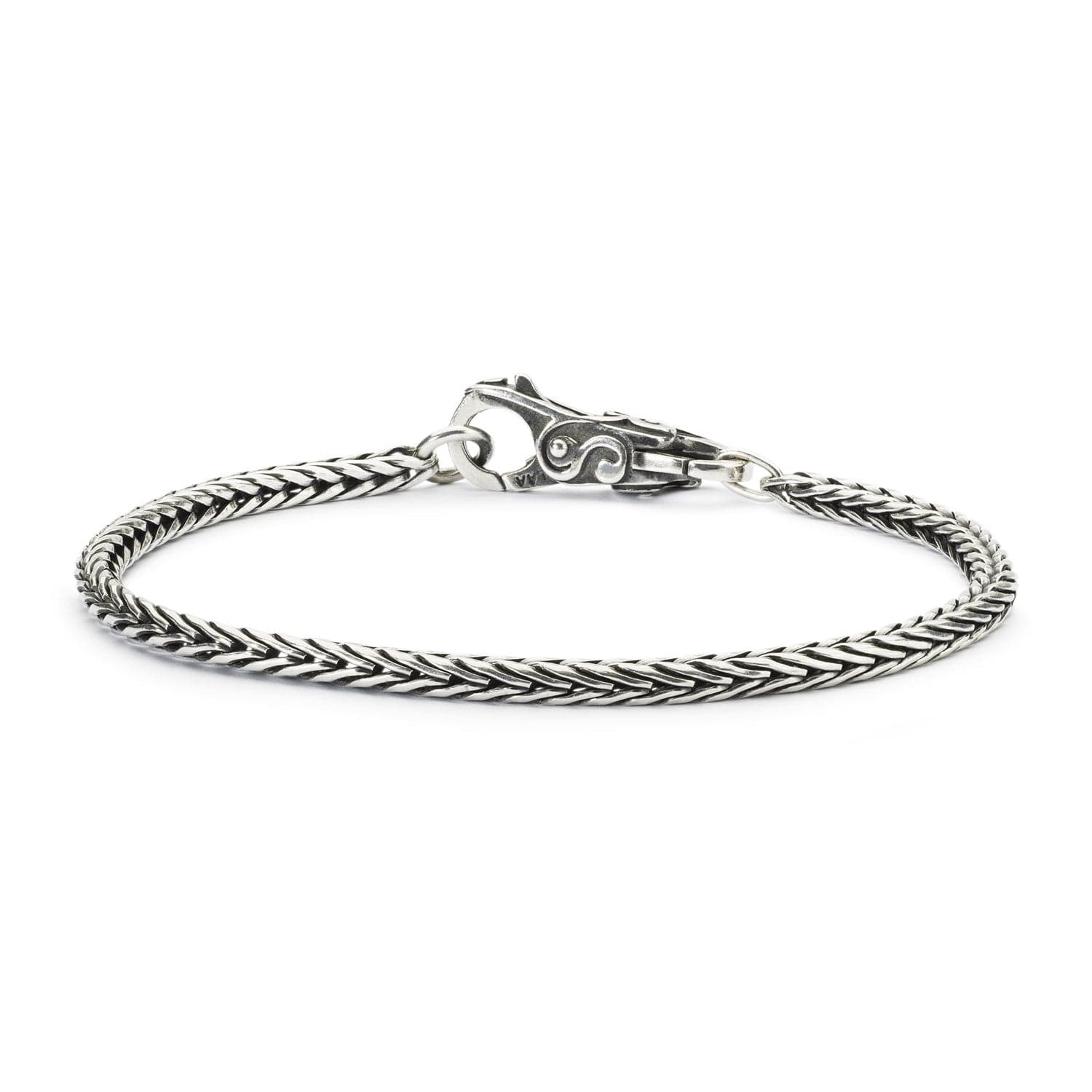 Sterling Silver Bracelet with Soft Wind of Change Clasp - 5.5