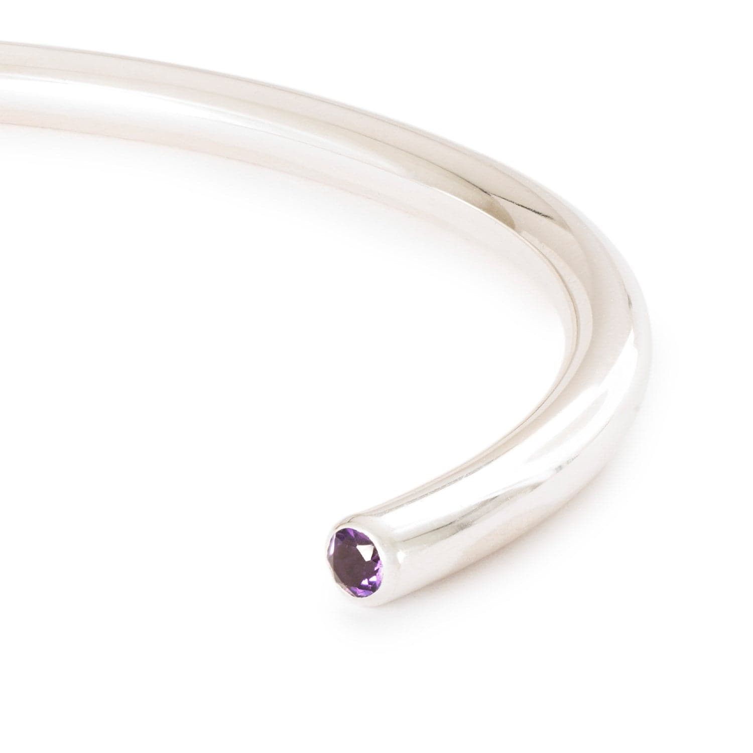 Amethyst Power Bangle - XXS 2