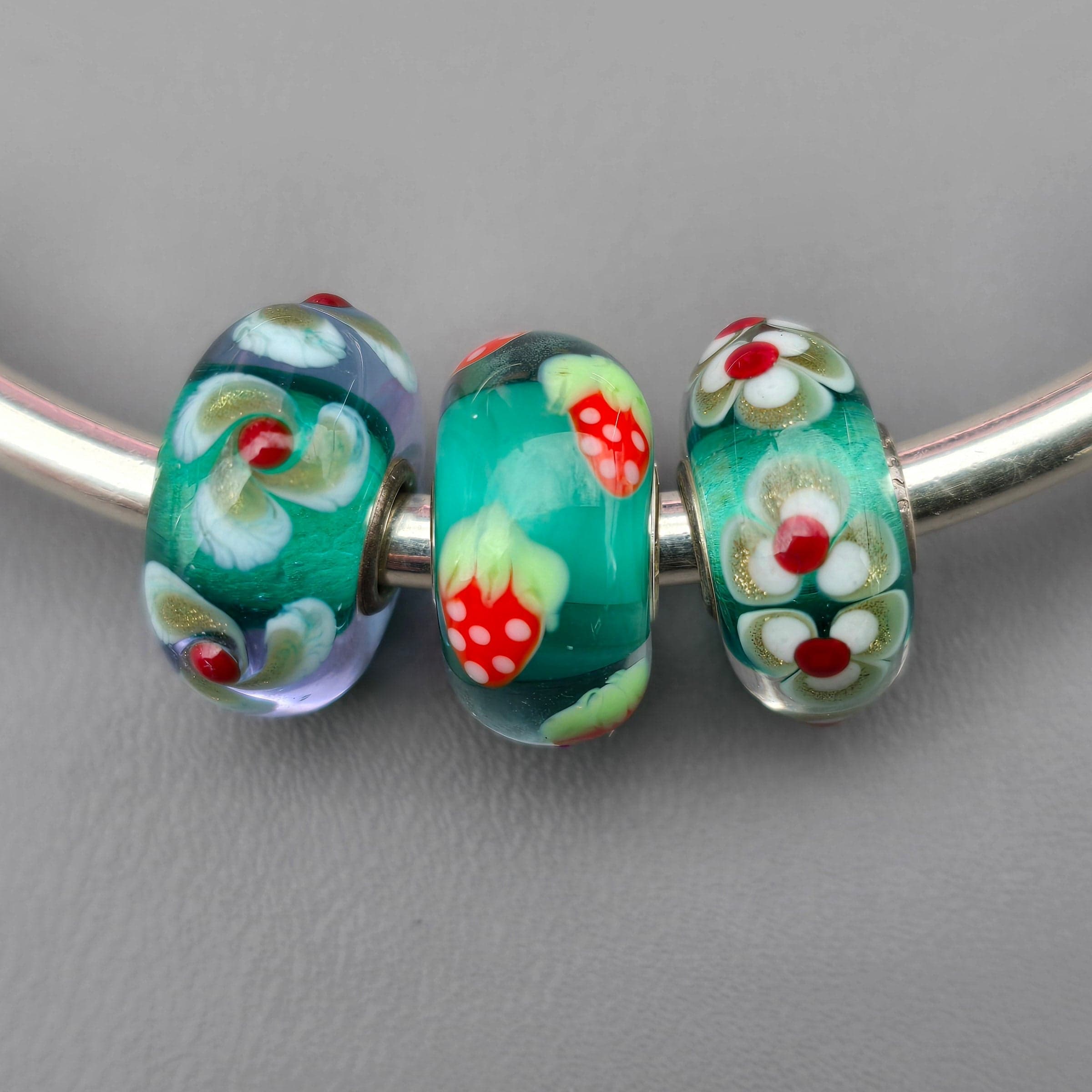 Picking Strawberries Unique Trio