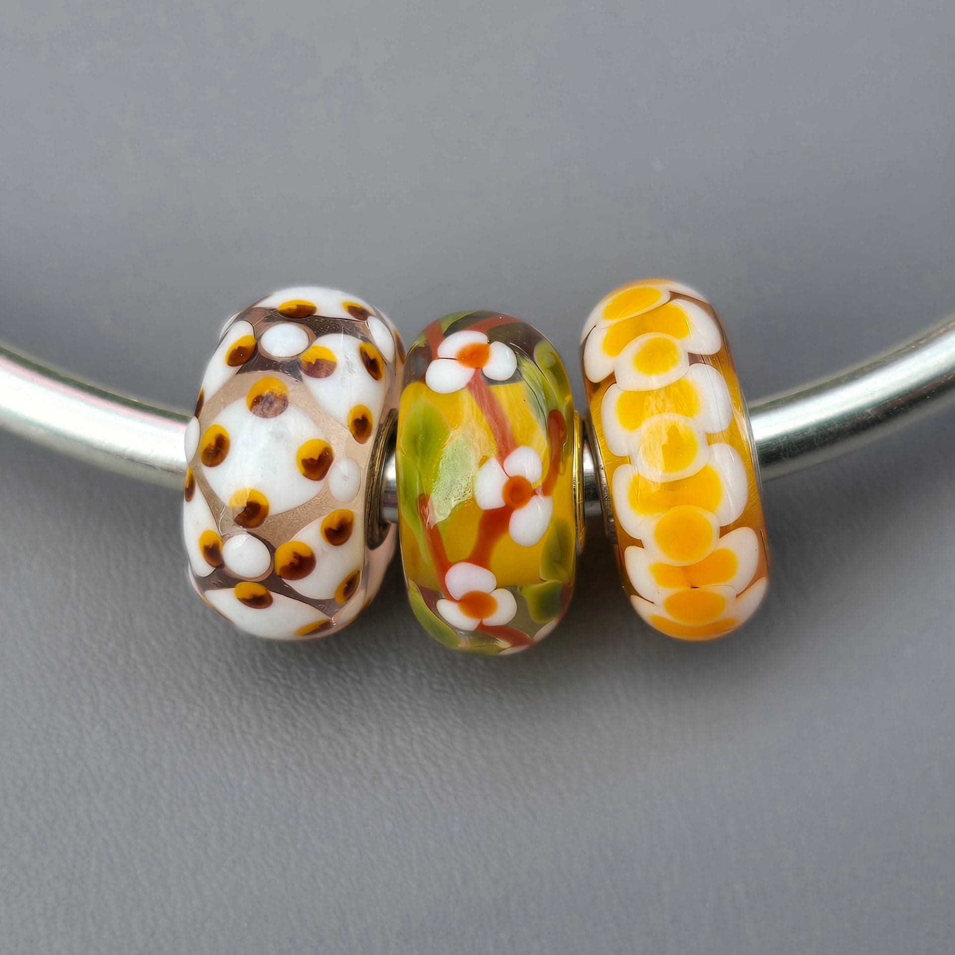 Sunlit Blossoms Unique Trio