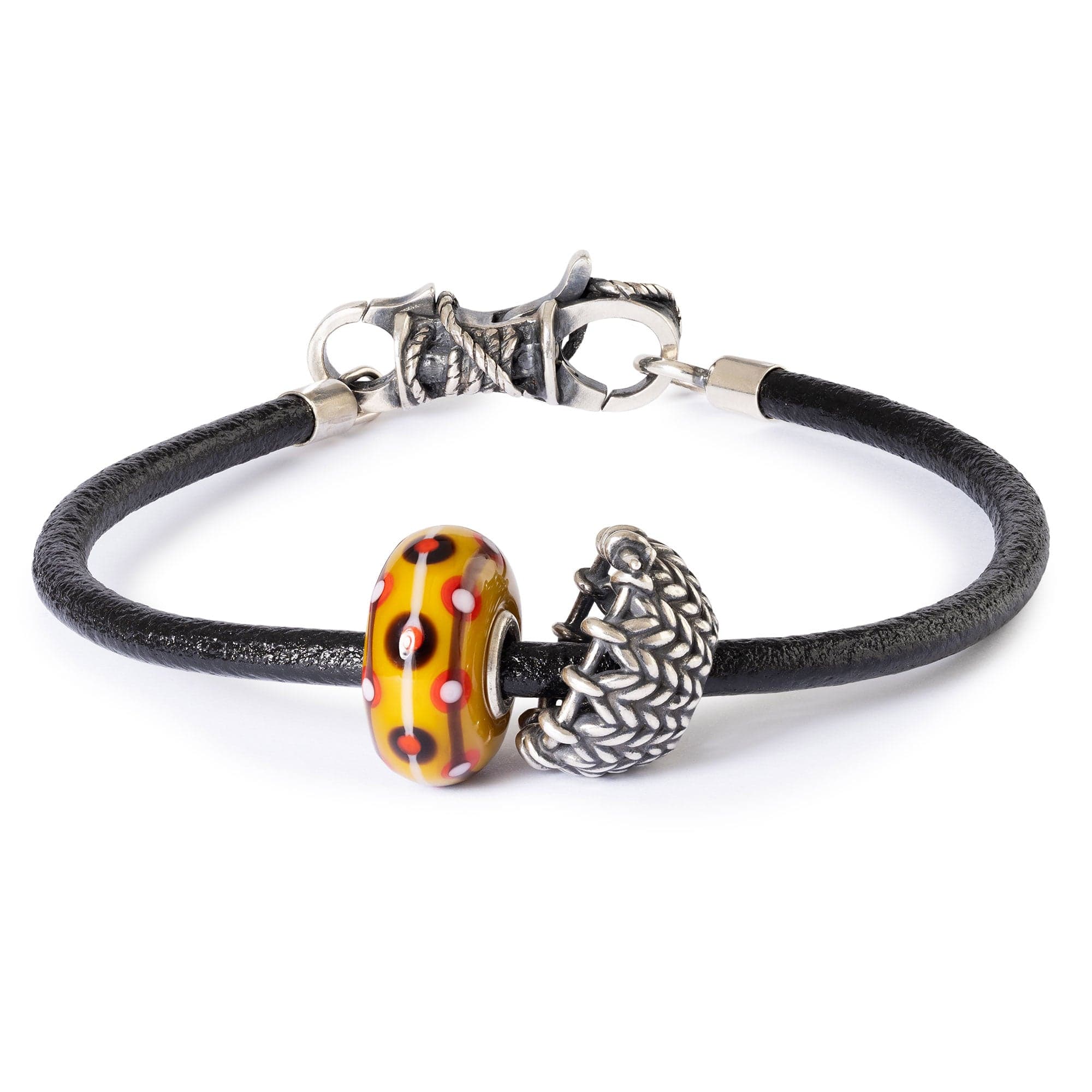 Love of Knitting Leather Bracelet - 7.1